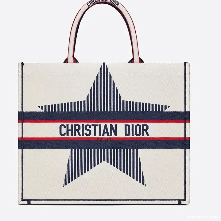 DiorAlps Tote Dior White Canvas Book Motif 0428 Luxury